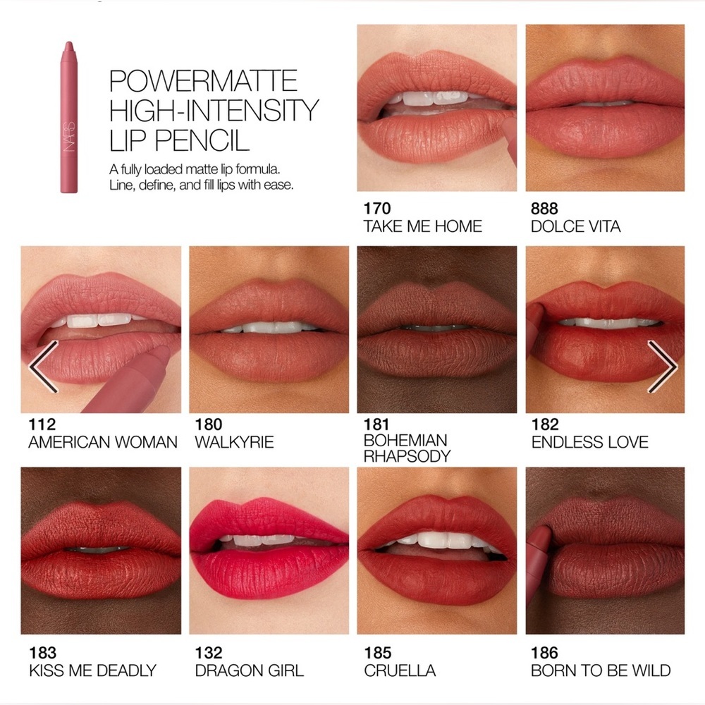 🎉 HP 🎉 NARS SET OF LONG LASTING POWERMATE HIGH INTENSITY LIP PENCILS - Picture 16 of 16